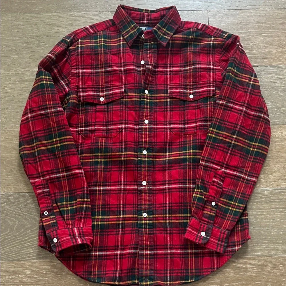 POLO Ralph Lauren Plaid Flannel Button Down size medium